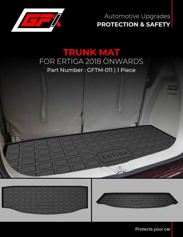 GFX Trunk Mats For Maruti Suzuki Ertiga (2018 onwards)