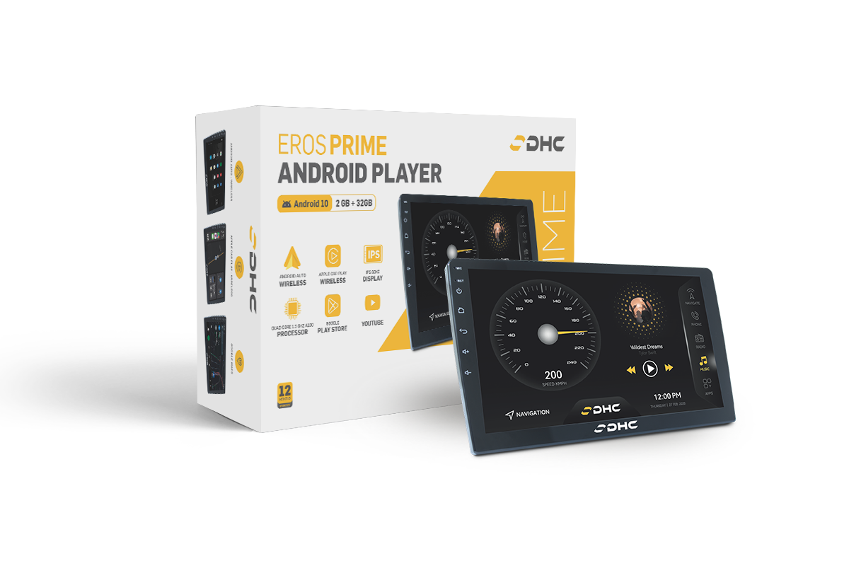 EROS Prime Android Player (2GB RAM + 64GB Storage ) 10 inch