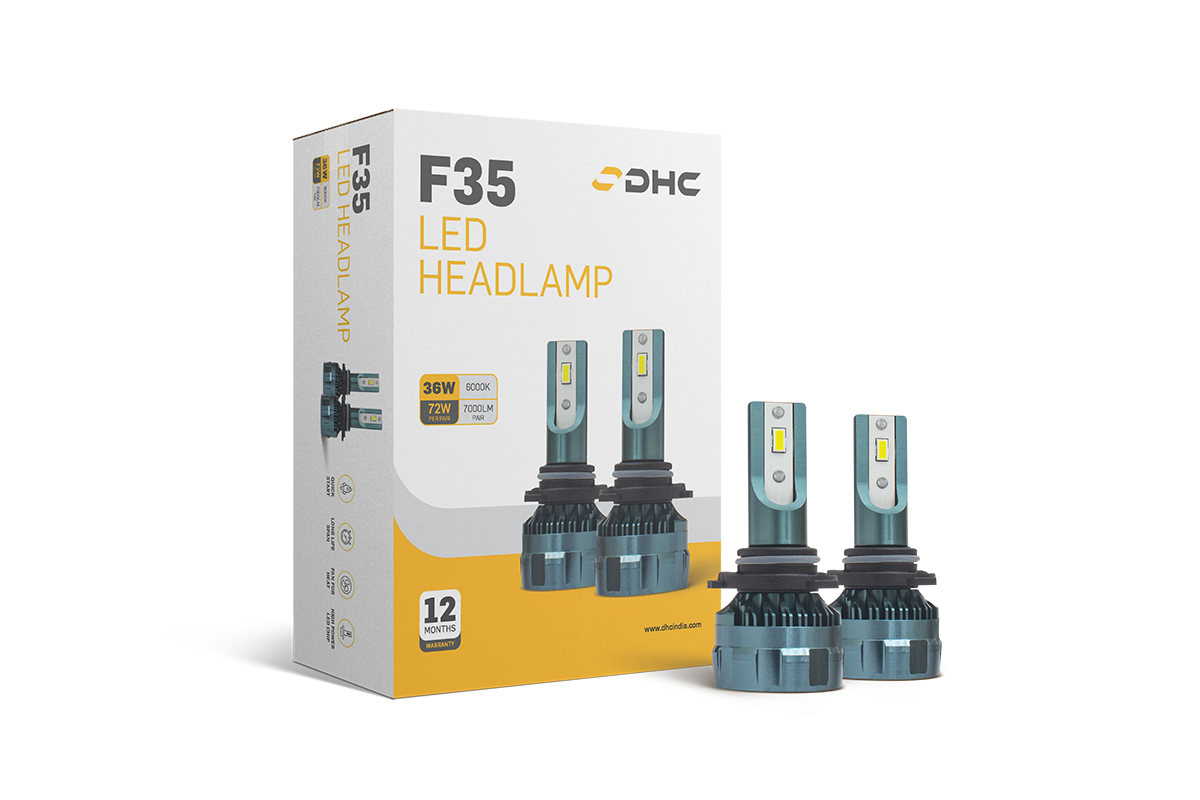 F35 6000K Led Headlamp