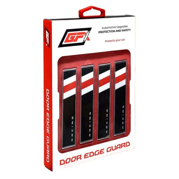 GFX Car Door Edge Guard Scratch Protector (Jupiter Sports-Black)(4Pcs) - Image 5