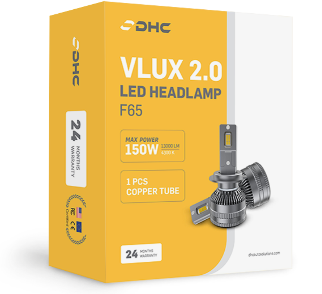 VLUX 2.0 F65 Led Headlamp 4300K - Image 3